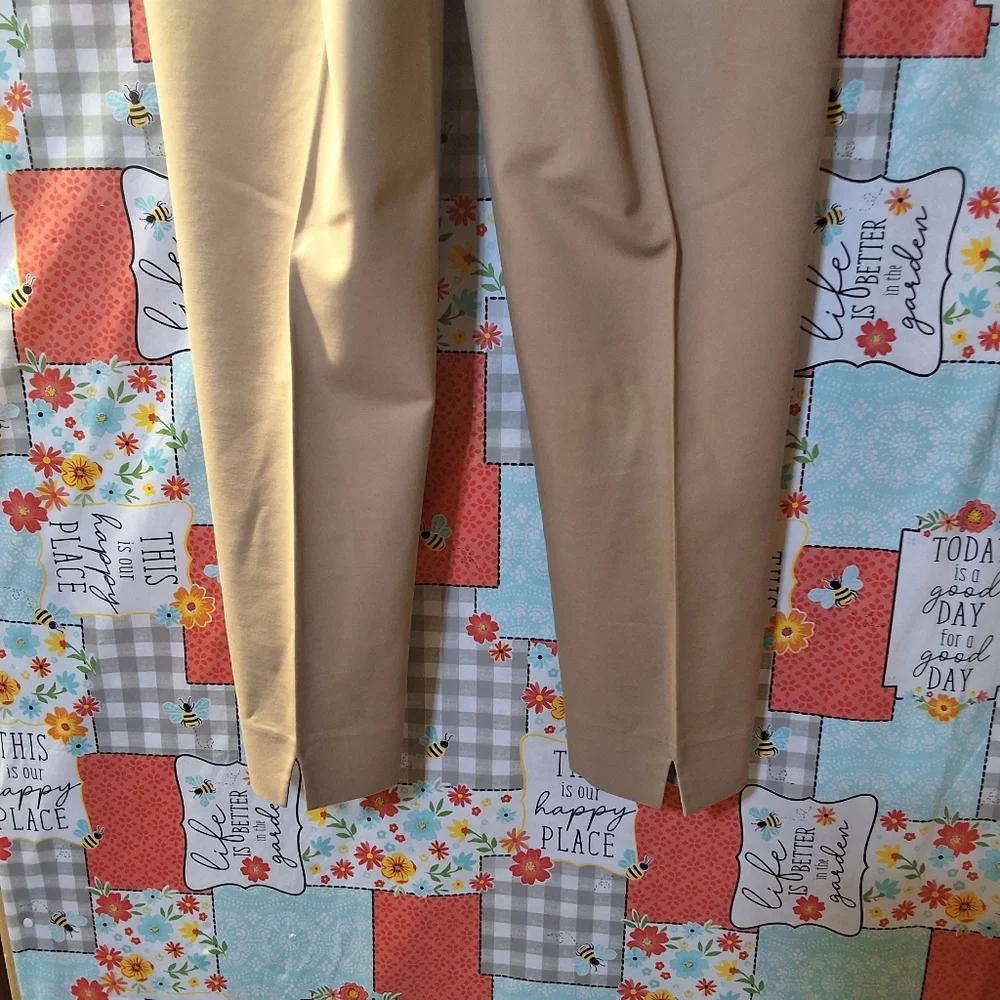 ZOZO POLISHED STRECH PANT W/SIDE ZIP
